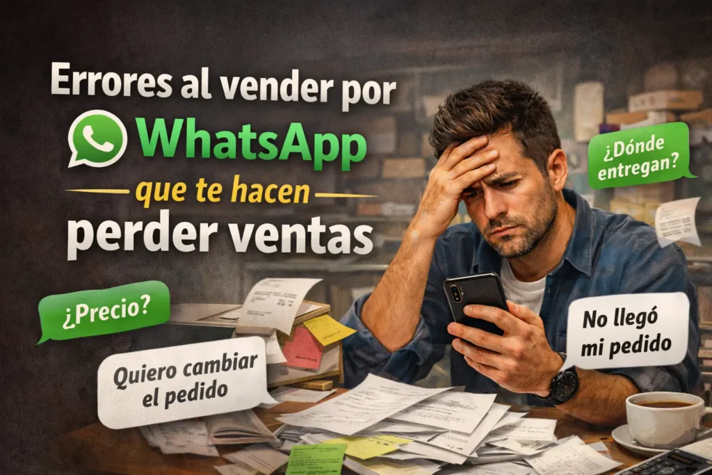 perder ventas por whatsapp